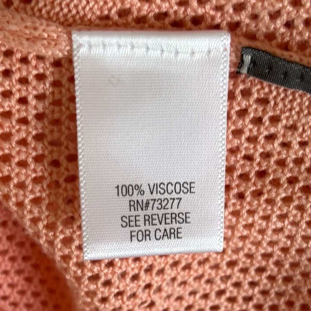 Peach Chevron Knit Sweater with Peach Camisole - Picture 10 of 16